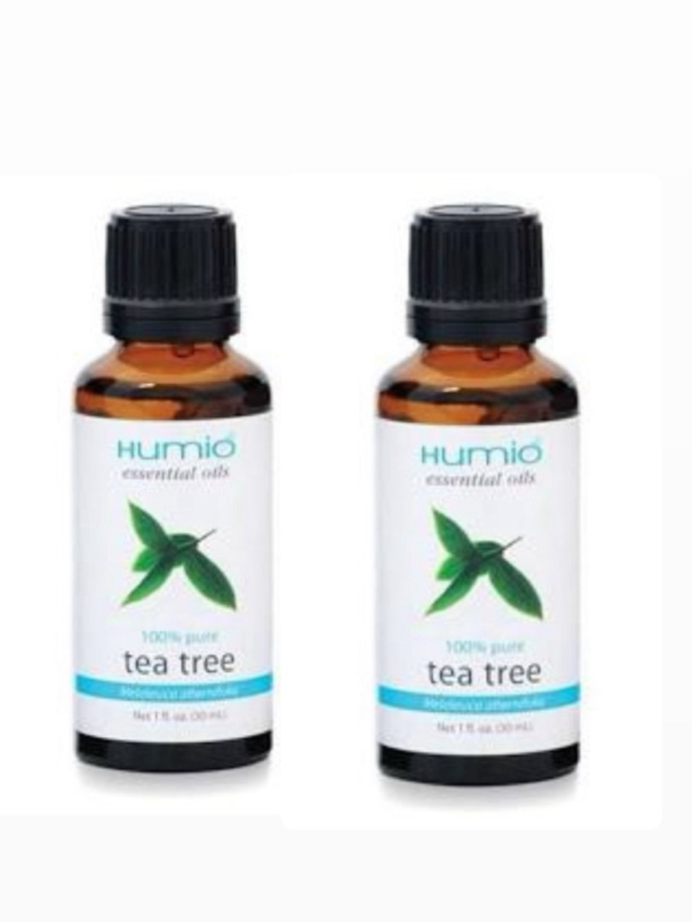 Quantity Two New Tea Tree Essential Oil 100% Pure 1 oz / 30mL